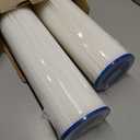 Membrane Solutions 20 Micron Whole House Sediment Water Filter Replacement Cartridge Pleated Water Filter Heavy Duty 20"x4.5", Universal Fits Most Major Brand Systems - 2 Pack