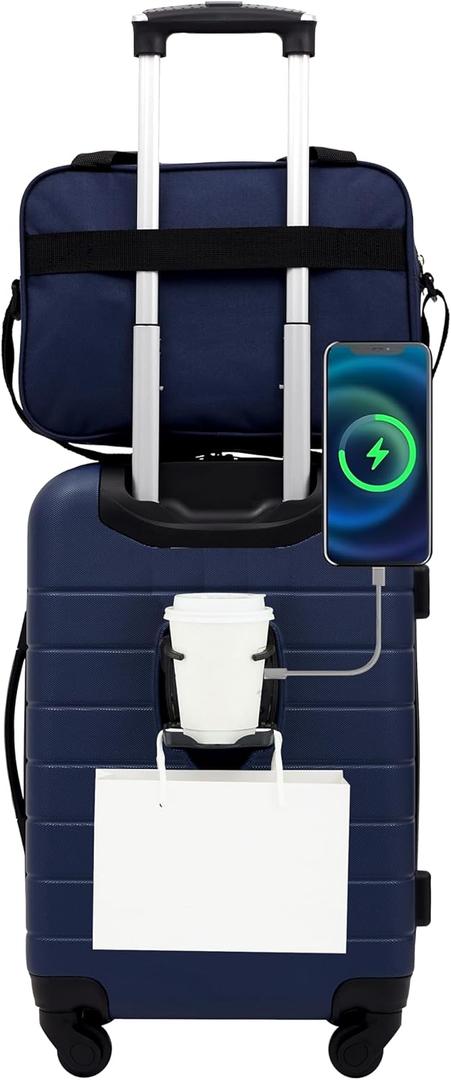 Wrangler Smart Spinner Hardside Luggage, 1 Piece Set