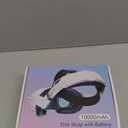 RGB Head Strap with Battery for Meta/Oculus Quest 3/Quest 3S, 10000mAh Battery Pack for Extended 8H of Playtime, Fast Charging VR Power, Adjustable Elite Strap Enhanced Support and Balance in VR