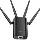 2026 WiFi Extender, 8600 sq.ft Coverage, Supports 45+ Devices, with Ethernet Port, Secure and Easy to Set Up