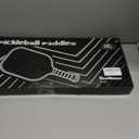 Carbon Fiber Pickleball Paddle, Carbon Fiber Surface (CFS) Pickle Ball Paddles with 16mm Honeycomb Core, Lightweight, Shock-Absorbing Paddle with Anti-Slip Grip, Ideal for Novice & Pro Players