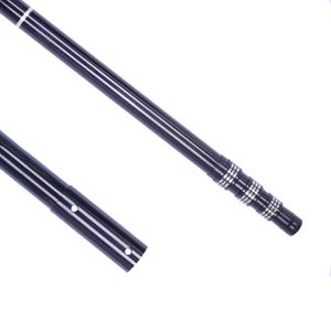CARBON FIBER POOL POLE, 4-SECTION TELESCOPIC 12-FOOT, LIGHTWEIGHT AND EASY-TO-GRIP ADJUSTABLE CLEANING POLE, USED FOR POOL CLEANING, CONNECTED TO FISHING NET, RAKE, BRUSH, VACUUM HEAD CLEANING (12 FT)