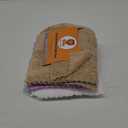 24 Pack Kitchen Dishcloths - Does Not Shed Fluff - Reusable Dish Towels, Dish cloths, Super Absorbent Coral Fleece Cleaning Cloths, Nonstick Oil Washable Fast Drying, 7 x 9 Inch (Multicolor)