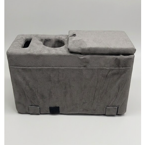 Removable Sofa Armrest with Cup Holder, PU Leather Multifunctional Couch Caddy Storage Arm Rest