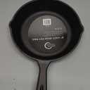 Mercer Culinary Pre-Seasoned Cast Iron Skillet, 8-Inch (Black)