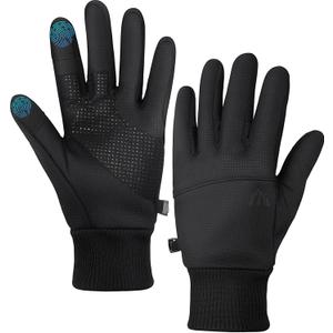 LMLALML Winter Gloves for Men and Women Waterproof Cycling Driving Running Gloves for Cold Weather (Small, Black)