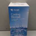 Elegear Revolutionary Cooling Blanket Twin, Absorbs Heat to Keep Body Cool for Night Sweats, Arc-Chill 3.0 Cool Fiber Q-Max>0.5 for Hot Sleepers, Lightweight Summer Cold Blankets for Sleeping, Blue