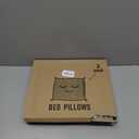 Hotel Collection Bed Pillows for Sleeping 2 Pack Standard Size Cooling Pillows Set of 2 for Back, Stomach or Side Sleepers, Super Soft Down Alternative Microfiber Filled Pillows