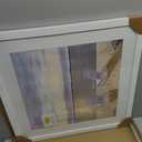 VNVNK 20x20 Frame White, Perfect for 20x20 Inch Picture without Mat or 16x16 Inch Picture with Mat, Home Wall Decor Picture Frame-1 PCS