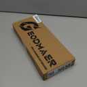 65% Gaming Keyboard, Wired Backlit Mini Keyboard, Ultra-Compact Anti-Ghosting No-Conflict 68 Keys Membrane Gaming Wired Keyboard for PC Laptop Windows Gamer (Grey-Black)