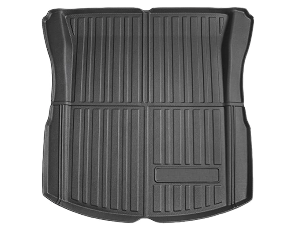 All Weather Rear Cargo Liner Trunk Mats, 3D laser precision fit trunk tray, all weather waterproof trunk protector. Odorless non-slip trunk carpet for SUV and cars