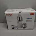 Preethi Eco Plus Mixer Grinder, White, 3 Jar
