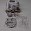 MOMYEASY Baby Food Maker, Multifunction Processor Chopper Grinder, Baby Food Steamer and Puree Blender in-One, with Bottle Warmer, Auto Cooking & Grinding with Touch Control Panel (White)