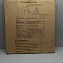 ALLAIBB Extra Wide Pressure Mounted Baby Gate Walk Through Child Kids Safety Toddler Tension White Long Large Pet Dog Gates with Extension for doorways Kitchen (29.13-33.86"/ 74-86cm, Black)