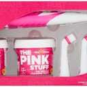 Stardrops - The Pink Stuff - The Miracle Scrubber Kit - 2 Tubs of The Miracle Cleaning Paste With Electric Scrubber Tool and 4 Cleaning Brush Heads, 6 Piece Set