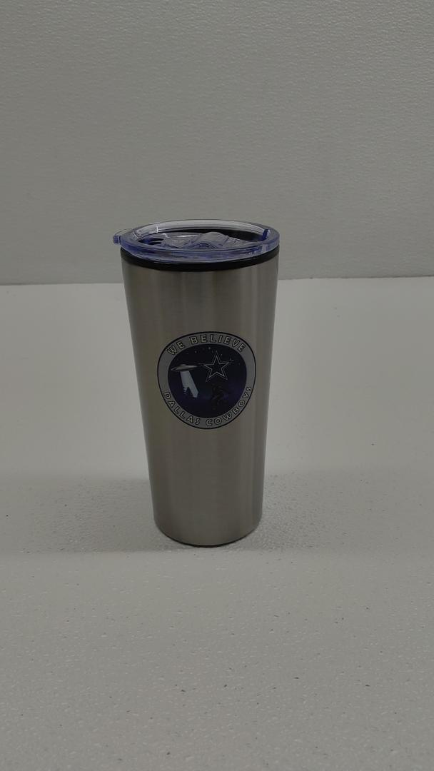 Dallas Cowboys stainless steel travel tumbler, 16 oz