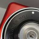 Nostalgia Cotton Candy Machine - Retro Cotton Candy Machine for Kids with 2 Reusable Cones, 1 Sugar Scoop, and 1 Extractor Head  Red