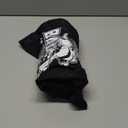 Personalized Custom Design Cotton Canvas Tote Reusable Shopping Bagblack small 5pcs