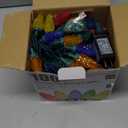 C9 Christmas Lights Outdoor, 82 FT 100 LED Connectable C9 String Lights with 8 Modes and Timer Extendable Xmas Tree Patio Roofline Garden Yard Holiday Party Indoor Outdoor Decoration, Multicolor