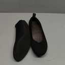 VJH confort Women’s Flats Shoes Ballet Knit Comfort Foldable Round Toe Slip-on Casual Office Work Walking Flats 8, Black .