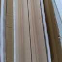 94.5 x 54 Inch MDF Premade Board and Batten Paintable Wainscoting Kit