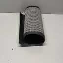 Smiry Front Door Mat Outside Entrance, Heavy Duty Natural Rubber Doormat, Non Slip, Trap Dirt and Moisture, Easy Clean, Low Profile Welcome Floor Mats for Indoor Outdoor Entry, 29.5x17 Inch, Mix Grey