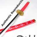 Cold Blade Katana Sword - 41 inches Katana Replica with Holster Belt and Display Stand - Sword with Authentic Design