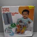 Bright Starts Learn-to-Sit Baby Floor Seat, 2-Positions Grow with Infant, Portable Baby Chair, Includes Sensory Toys, Unisex, 4-12 Months, Playful Paradise