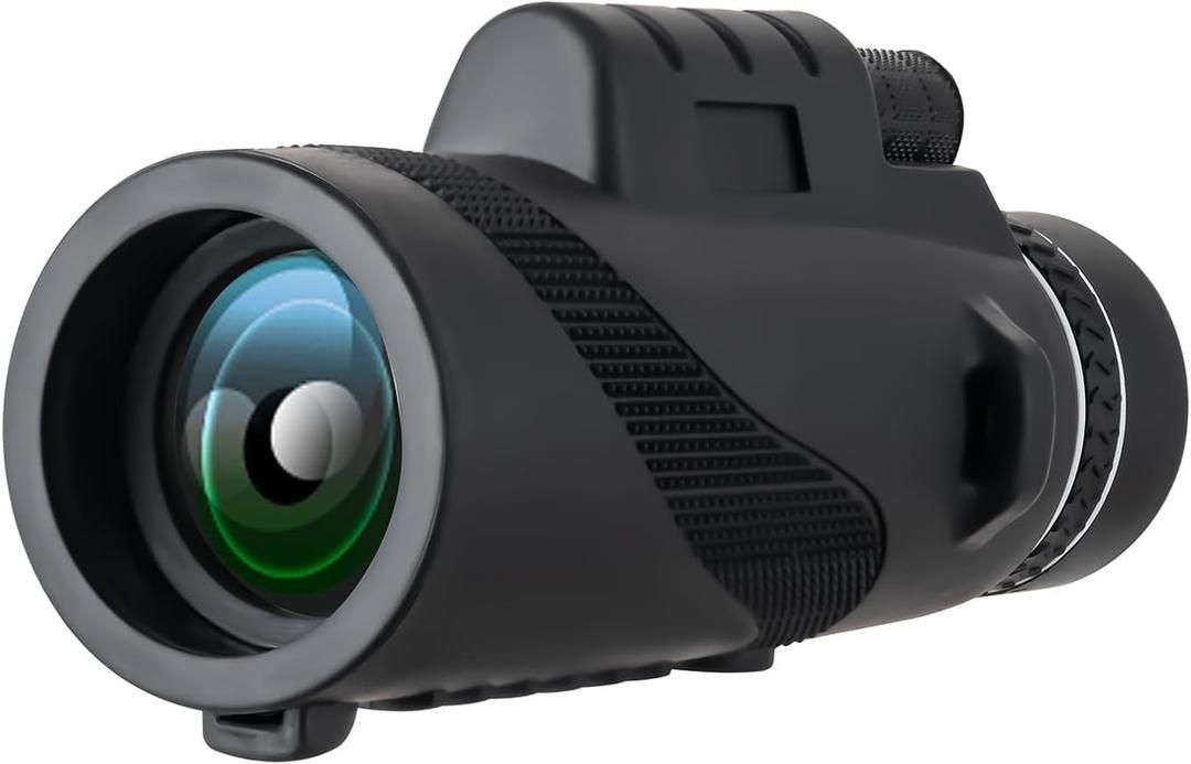 Monocular-Telescope High Powered for Travel Camping Hiking-Black