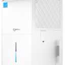 6,000 Sq.Ft Most Efficient Energy Star 2025 Dehumidifier,Vellgoo Max 140 Pint/D Smart Compressor Dehumidifier for Basement with Drain Hose, for Home,Large Rooms (White)