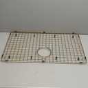 Starstar Sinks Protector Matte Gold 304 Stainless Steel Kitchen Sink Bottom Grid, Rack (28 x 16)
