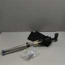 Cane with Seat - Portable Stool Chair, Lightweight Up to 2 Lbs, Suitable for Men, Women, Seniors, People with Disabilities, Black