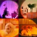 Sunset Lamp Projection, Not Only 21 Colors Sunset Lights, 180 Degree Rotation Led Light, Push Button Switch & APP Control Projector for Party Bedroom Decor (Multicolor)