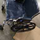 Medline Excel Extra-Wide Bariatric Wheelchair For Adults and Seniors with 24" Wide Seat, Supports up to 500 lbs