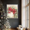 Canvas Floater Frame for 1 to 1 1/4 Deep Gallery-Wrapped Canvas, Modern Wood-Look Floating Frame for Finished Wall Art, Oil Paintings for Gallery Bedroom Studio, Made in USA(White,16x20inch)