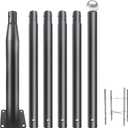 Street Light Pole 20Ft, Street Light Poles for Outdoor Lighting,Solar Pole Accessory for Street, Suitable for Basketball Courts, Parking Lots, Residential Areas, Park