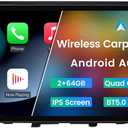 Android 13 Car Radio Stereo for Honda Civic 2016-2021, Biorunn 9 Inch GPS Wireless Wired Car-Play Android Auto IPS Touch Screen Navigation WiFi FM RDS Head Unit Player 2GB RAM 64GB ROM