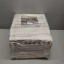 9x12 Washable Area Rug: Non Slip Soft Thin Carpet, Boho Geometric Modern Decor, Easy Clean Indoor Floor Large Rugs for Living Room Bedroom Kids Dorm Office Dining - Brown