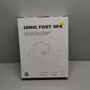 Ionic Foot Bath Detox Machine,Foot Detox Foot Bath Soak Tub with 2 Arrays,80 Disposable Foot Spa Liners,Detox Sea Salt,Folding Foot Spa Bucket,Home Salon-Level Foot Soaking Tub