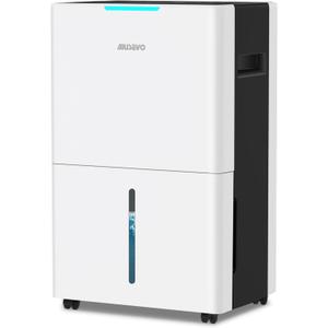 5000 Sq. Ft Dehumidifier, Max 52 Pint/Day Dehumidifiers for Home with Drain Hose, 3 Modes, Child Lock, 24H Timer, Auto Defrost, for Basement, Bedroom, Rv, Large Room, Closet, Garage