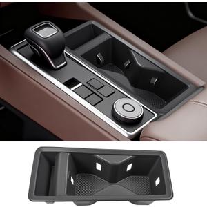 Cup Holder for 2022-2025 Nissan Pathfinder Center Console Cup Holder Insert Cupholder Organizer Coaster Liner for 2022 2023 2024 2025 Pathfinder Interior Accessories Black