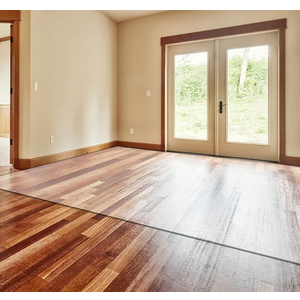 4x2ft Clear Floor Protector Mat for Hardwood Floor