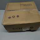 CAROTE 25PCS Ceramic Cookware Set, Pots and Pans set Non Stick, RV Kitchen Cooking Set Removable Handles, Oven Safe, Induction Cookware, Non-toxic Kitchen Cooking Set, PFAS and PFOA Free (Oatmeal)