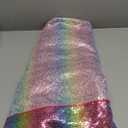 Rainbow Sequin Fabric