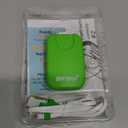 3 Green Bedwetting Enuresis Alarm with Loud Sound and Strong Vibration for Boys or Girls, Proven Solution for Bedwetters