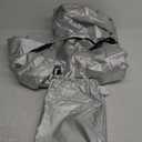 Center Console Boat Cover UPF 50+, 420D Waterproof Boat Cover, Center Console Cover with Windproof Straps, Silver(Large Size up to 30" L 40" W 44" H)