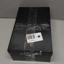 MOFEEDOUKA Thigh High Boots for Women Flat Over The Knee Round Toe Booties (9, Black)