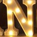 Pack of 7 Light Up Letters