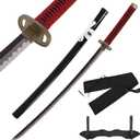 MUTANGUE Yuta Okkotsu Sword Replica, Anime Cosplay Prop with Free Sword Display Stand & Carry Bag, Plastic Katana for Collection & Role Play