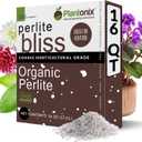 Perlite Bliss (16 Qts) - Organic Perlite for Plants - Coarse Perlite Bulk Soil Amendment - Chunky Perlite for Plants, Potting Soil, Garden Soil, & Coco Coir - Horticultural Perlite for Gardening